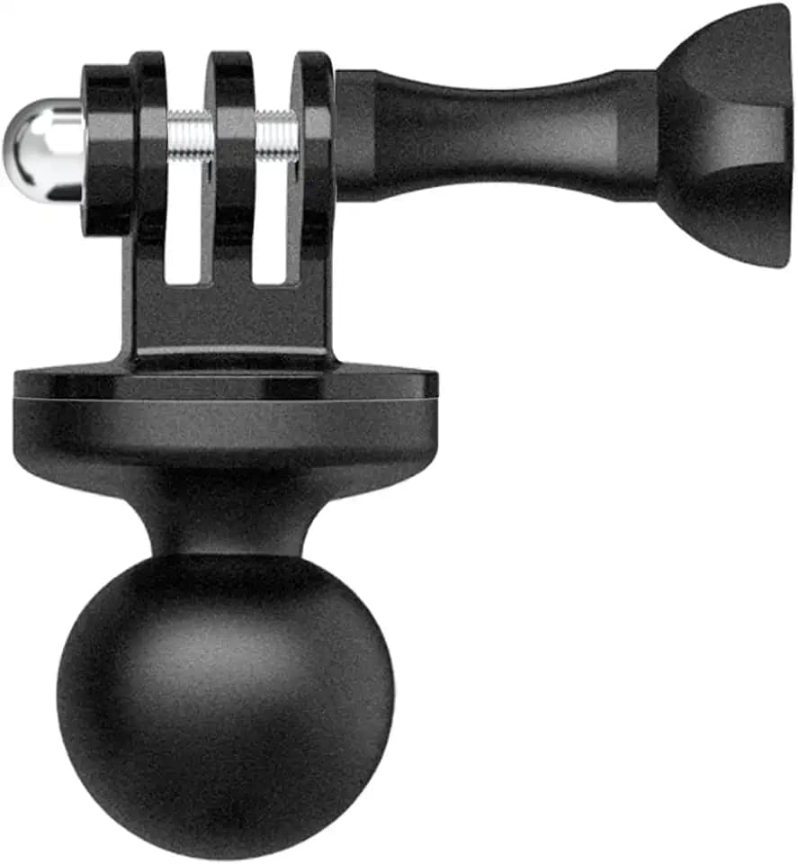 1 Zoll Kugelhalterung Adapter für Insta360 One X2, X, One R, RS, GO 2, GoPro Hero, kompatibel mit RAM Kugelkopf Halterungen B Größe Double Socket Arm