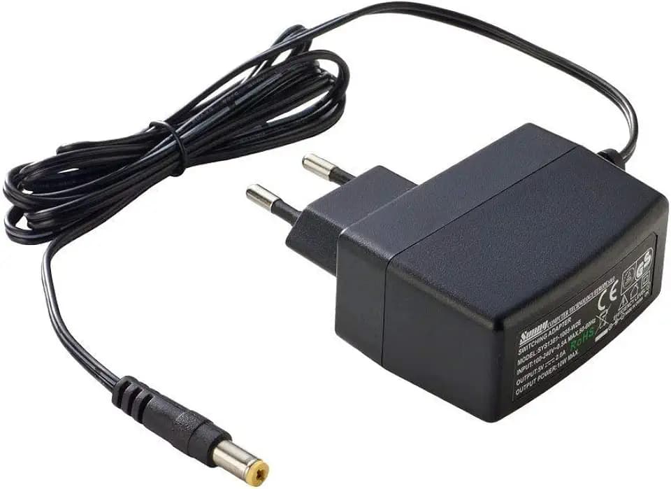 PremiumCord Universelles Netzteil 230V / 12V / 1A, AC/DC-Netzteil, Netzadapter und Stromkabel für Router und andere 12V-Geräte, 5,5 mm/2,1 mm Ausgangsstecker, Kabellänge 1,4 m