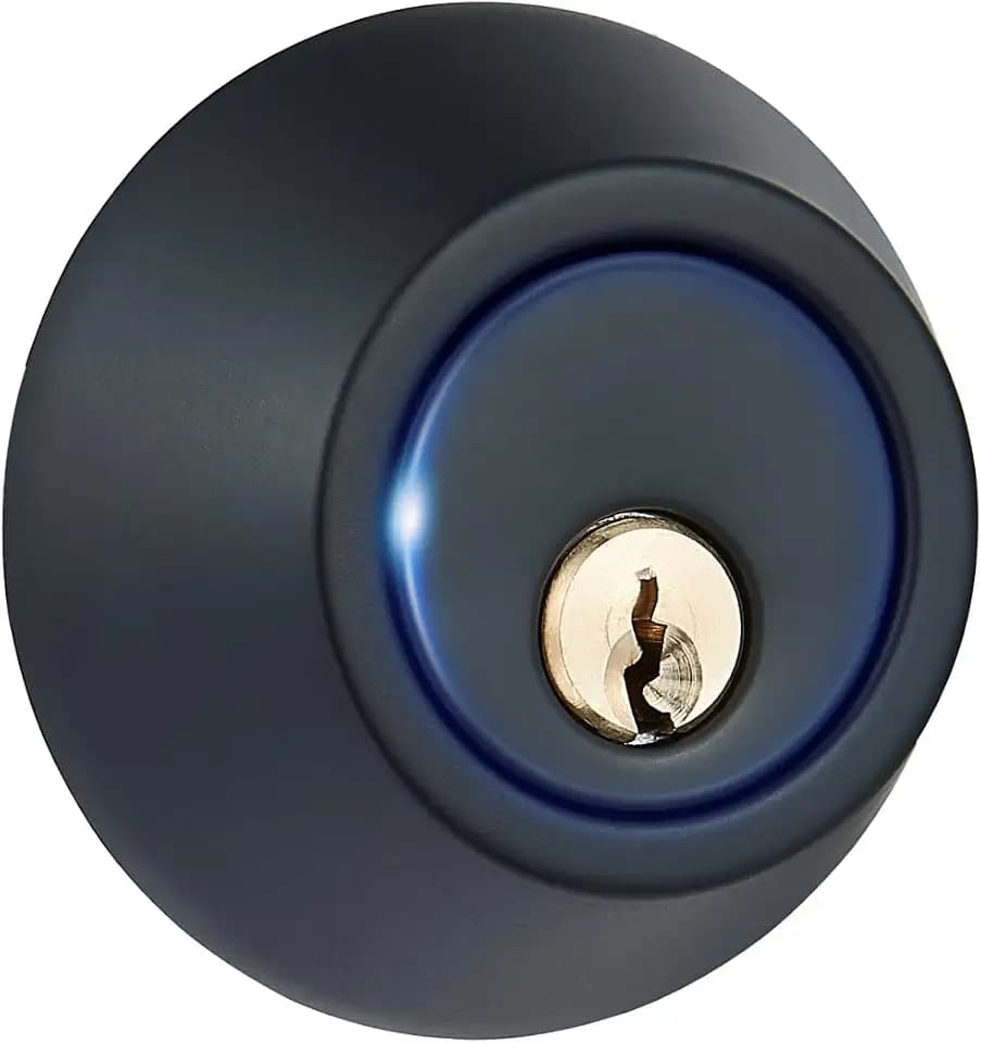 All-new Deadbolt Door Lock Set, ANSI/BHMA Grade 3 Enhanced Security Entry Dead Bolt Level Door Locks for Exterior Front Doors, Black