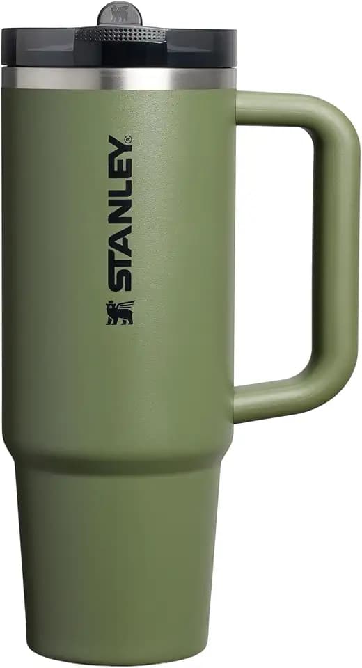 STANLEY Quencher ProTour Flipstraw Tumbler, 30 oz, Dried Pine
