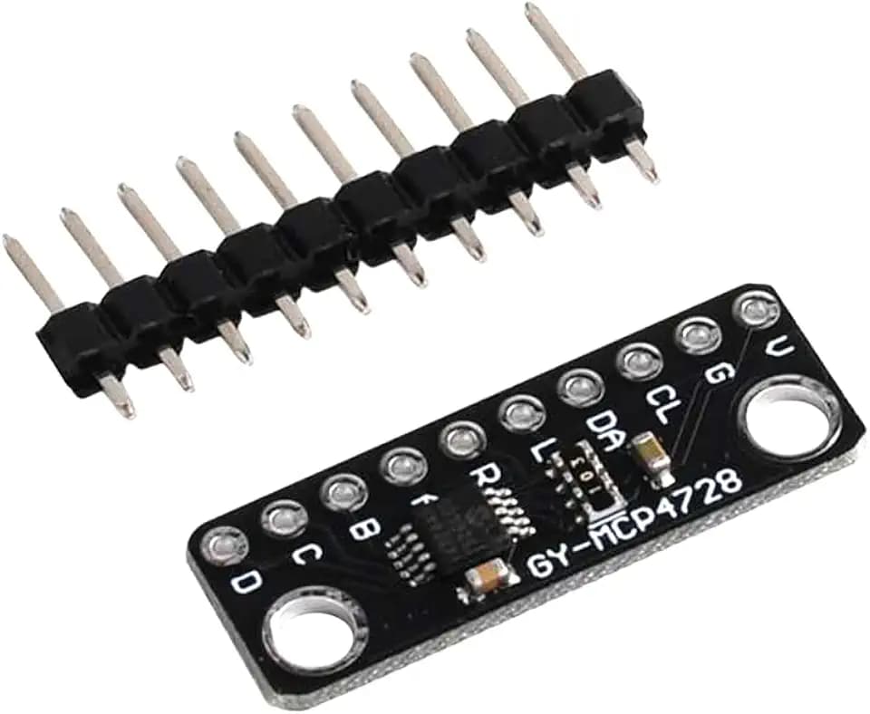 MCP4728 12 Bit I2C Digital to Analog Converter DAC Breakout Sensor Module GY-MCP4728 DAC Development Board for Arduino