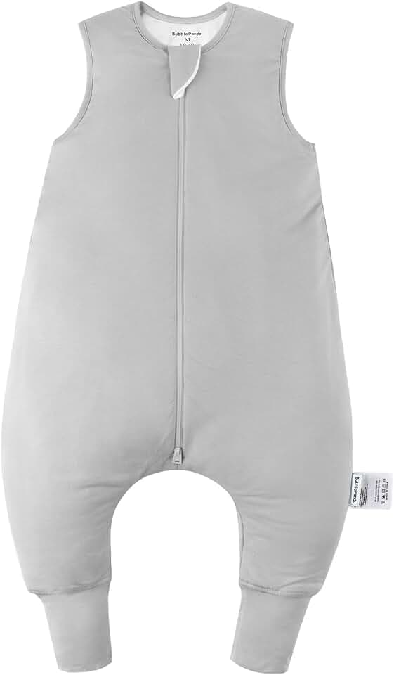 BubblePanda Rayon Made from Bamboo Sleep Sack with Feet 1t-2t 2.5 Tog