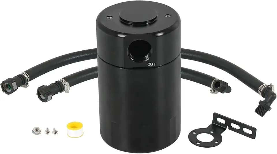 Oil Catch Can Air Oil Separator Compatible with GMC Sierra 1500