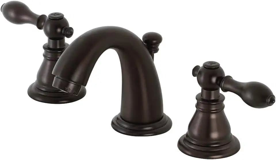 Kingston KB915ACL Widespread Bathroom Faucet, Oil Rubbed Bronze