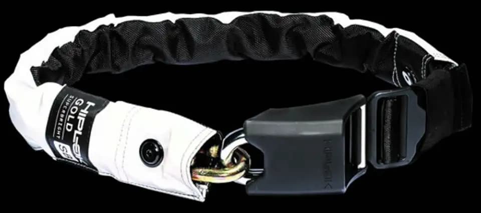 Hiplok Gold Wearable Chain Bicycle Lock