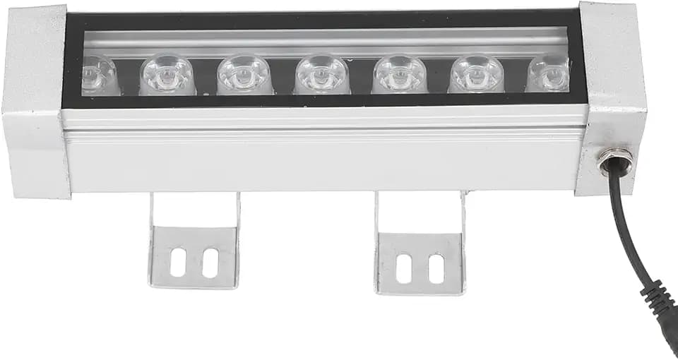 Green Light Detection Lamp, 7W Dimmable LED Inspection Light for Surface Defects Detection in Industrial and Laboratory Applications Aluminum ABS Tempered Glass 21.5cm