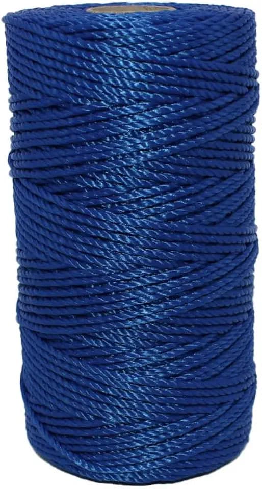 #36 Royal Blue Rosary and Craft Twine - Twisted Nylon Twine 1 lb Tube 550 Feet