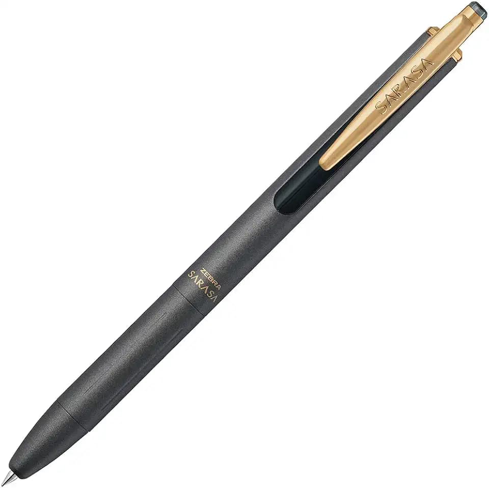 Zebra Gel Ballpoint Pen, Sarasa Grand 0.5mm Vintage Color, Dark Gray (P-JJ56-VDG)