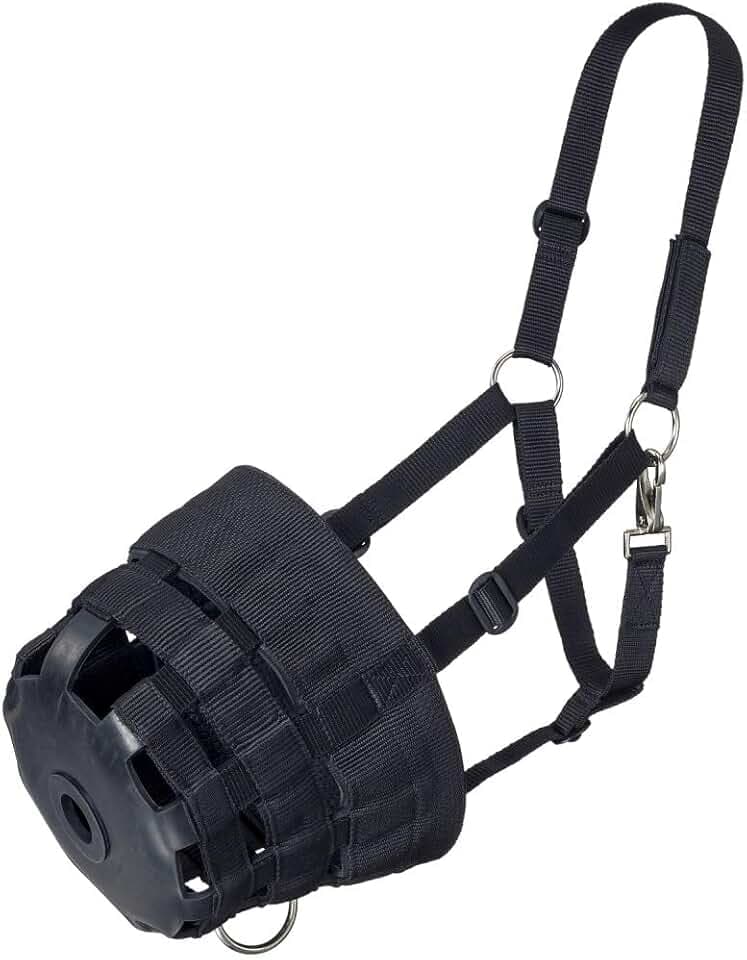 Tough1 Poly/Nylon Grazing Muzzle with Halter