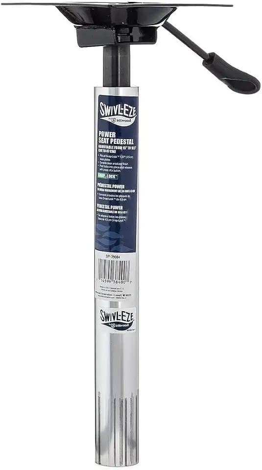 Attwood Snap-Lock Seat Pedestal 15.8-19.3 Inch