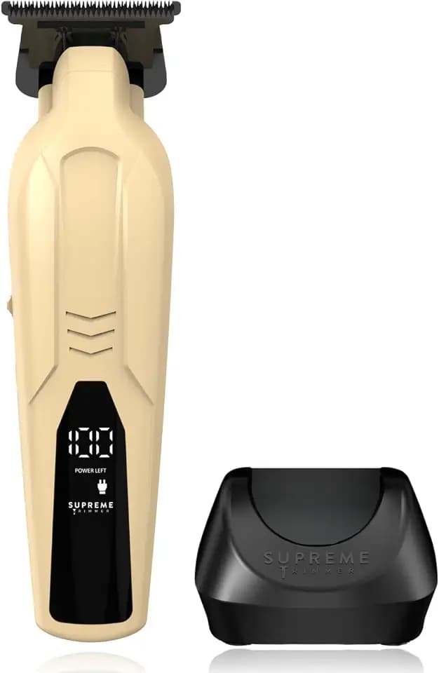 Supreme Trimmer Vader Lite Professional Barber Liner Trimmer ST3700 Sand
