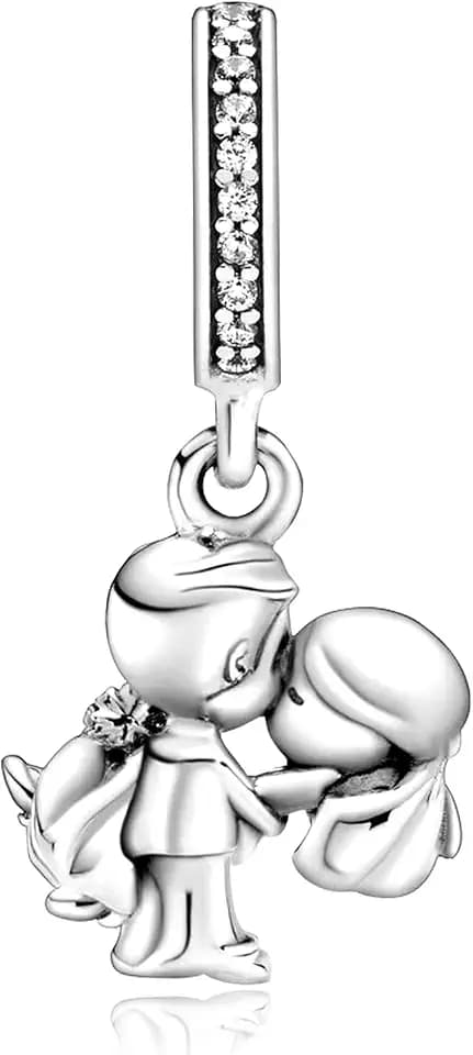 Annmors S925 Sterling Silver Charms for Womens Pandora Moments Bracelets