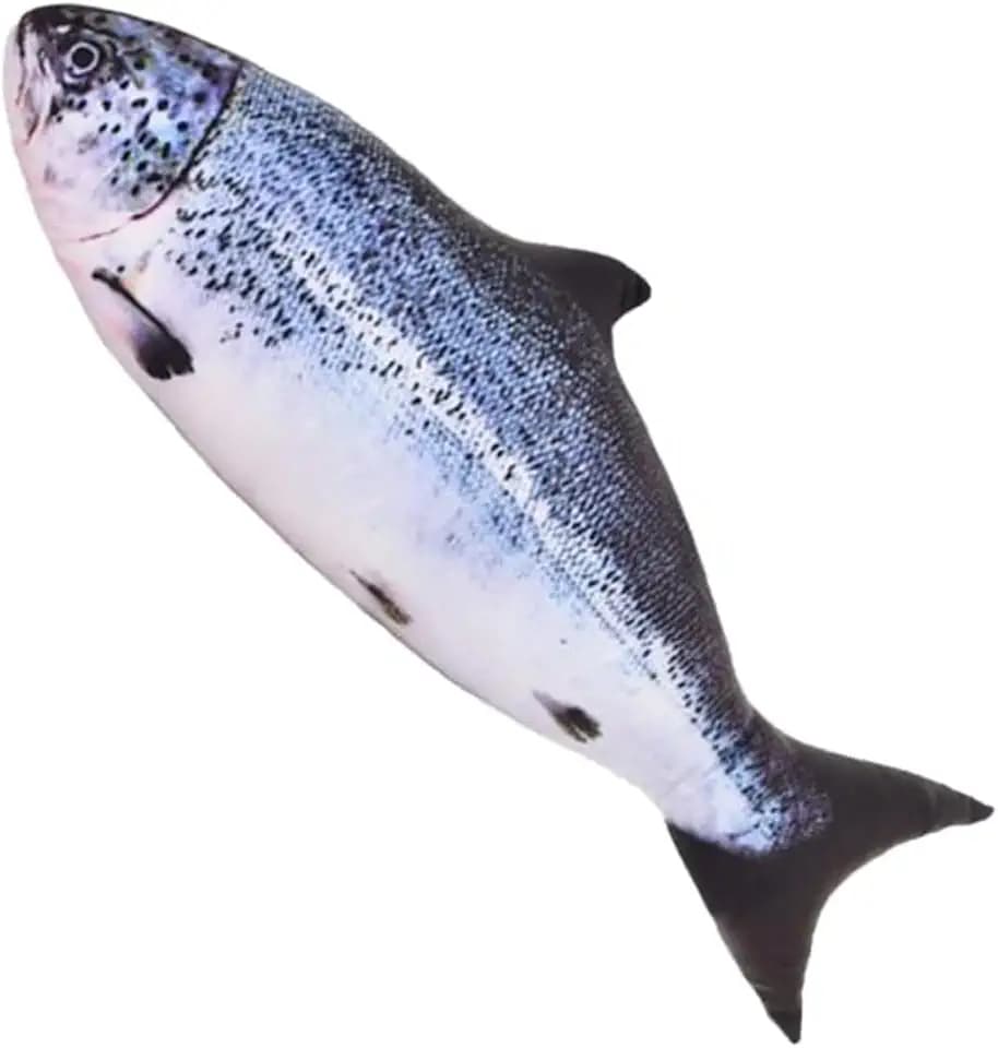 24 Inch Simulation Fish Plush Pillow Soft Stuffed Toy Gift