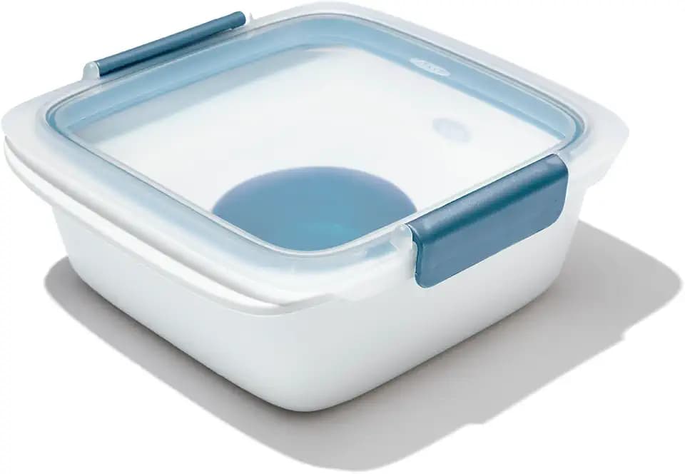 OXO Good Grips Prep & Go Food Storage Salad Container - 6.3 Cup, Ocean Blue