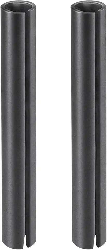2 Pack 72 Inch Plastic Hinges Sleeve Only for Shower Doors with Continuous Hinge Outside Dia. : 5/16", Inside Dia: 1/4" Framed and Semi-Frameless Shower Doors Hinge Sleeve Black