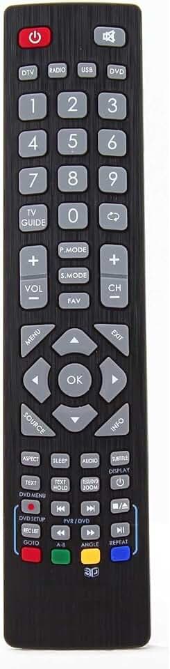 Original SHW/RMC/0103 Fernbedienung für Sharp Aquos LCD LED 3D HD Smart TV with 3D DVD PVR Buttons LC-32HG3141K LC-32HG3241K LC-32HG3341K LC-40CFE4040E LC-40CFE4041E LC-40CFE4041K