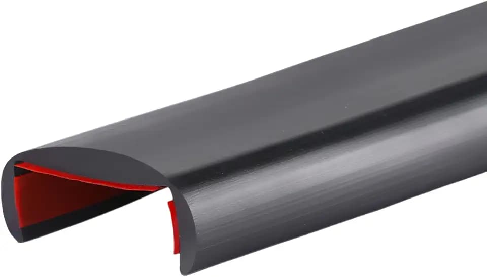 1 Inch Rubber Edge Trim 20ft Self-Adhesive U Channel Edge Strip
