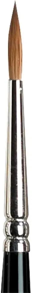 Winsor & Newton Series 7 Kolinsky Sable Brush, Round SH #2, Brown