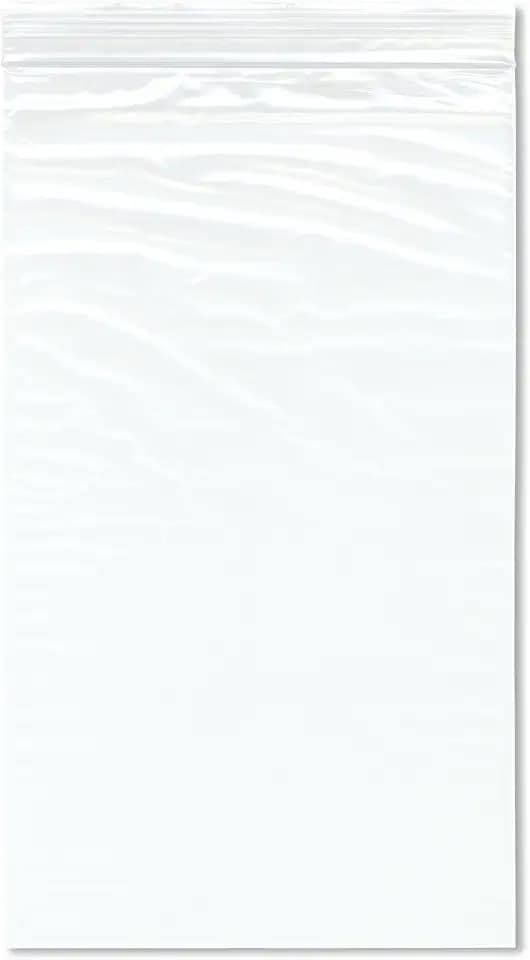 Plymor 7 x 12 inch, 2 Mil Zipper Reclosable Bags (Pack of 100)