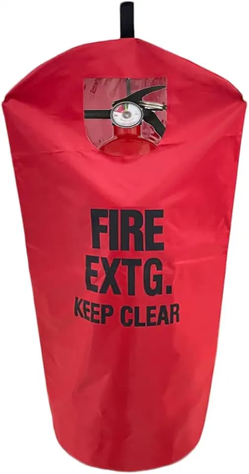 Fire Extinguisher Cover, Heavy Duty Fire Protective Sleeve from scuffs & scratches Accessories, 18"Wx26"L,1 Pcs (13-20LB)