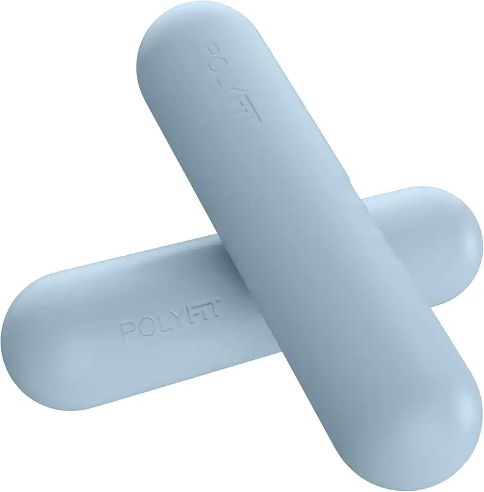Polyfit Dumbbell Weight Bars - Hand Weights for Women, Walking & Pilates