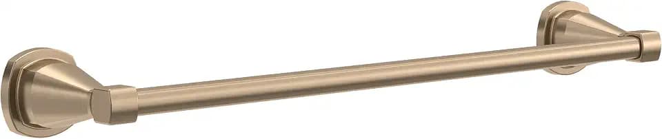 Delta Towel Rack | 18 Inch Champagne Bronze Towel Bar for Bathroom, Kitchen | Esato Accessories