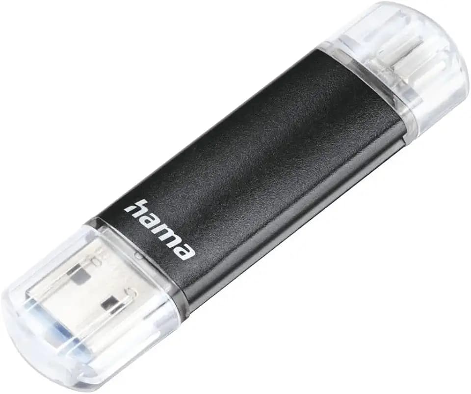 Hama 256GB USB-Speicherstick mit USB 3.2 Gen 1 & microUSB