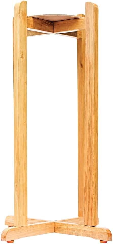 New Wave Enviro Natural Wood Water Dispenser Floor Stand, Natural Wood Finish, Easy Assembly with included hardware