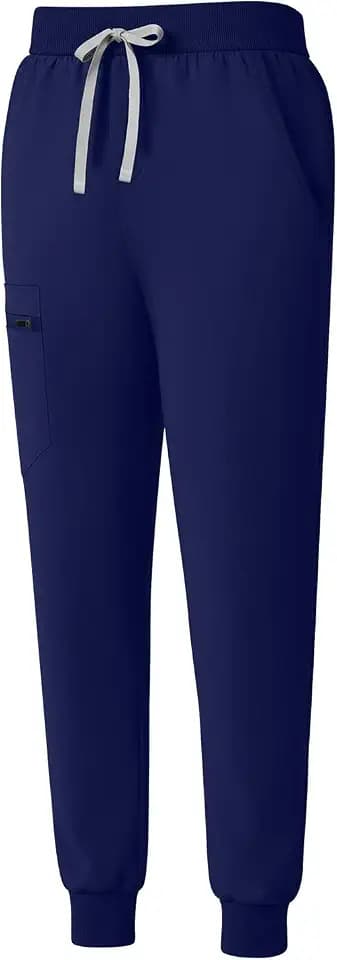 Scrub Pants for Women, Jogger Scrub Pants 5 Pockets