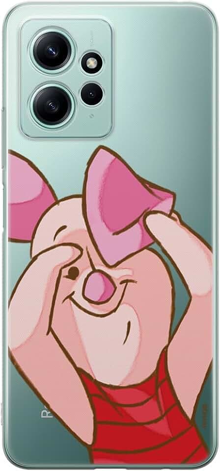ERT GROUP Handyhülle für Xiaomi REDMI Note 12 4G Original und offiziell Lizenziertes Disney Muster Winnie The Pooh & Friends 034 optimal an die Form des Handy angepasst, teilweise transparent