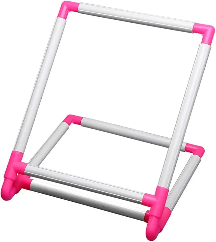 Lzttyee Universal Embroidery Clip Frame Cross Stitch Hoop Embroidery Sewing Stand Tools for Quilting, Needlepoint, Silk-Painting