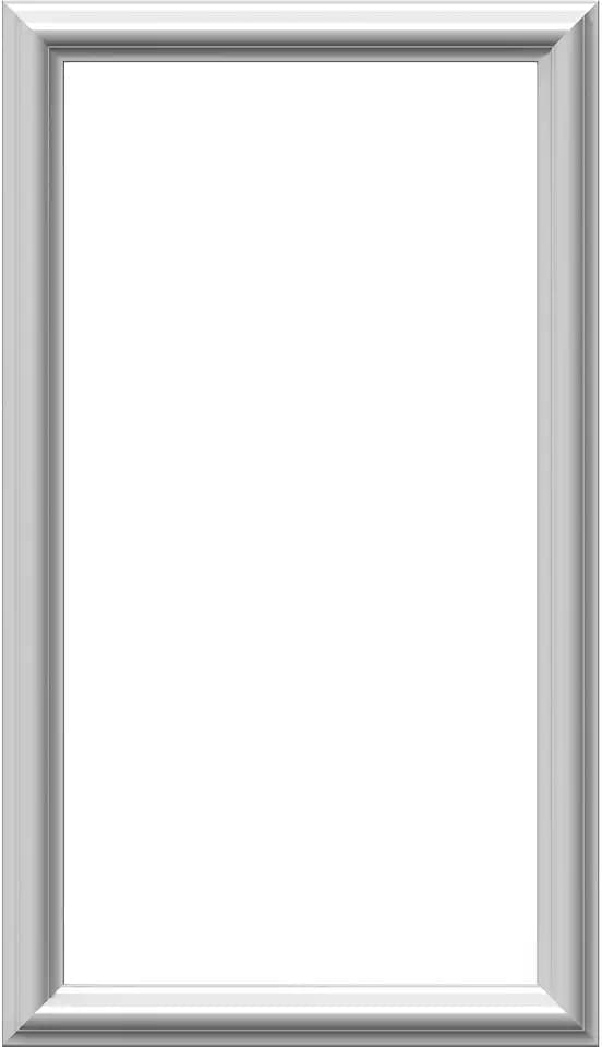 Ekena Millwork PNL16X28AS-01 16"W x 28"H x 1/2"P Ashford Molded Classic Wainscot Wall Panel