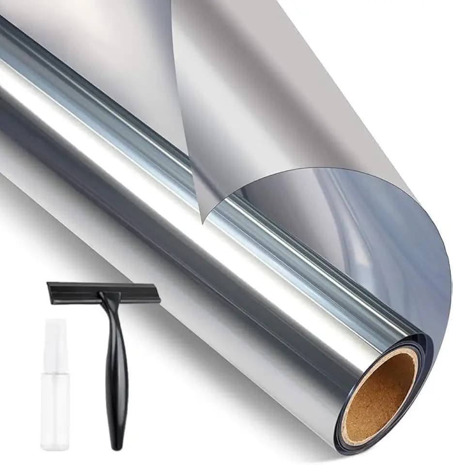 STATINT Window Privacy Film One Way, Mirror Glass Tint, 41.3in x 6.5ft
