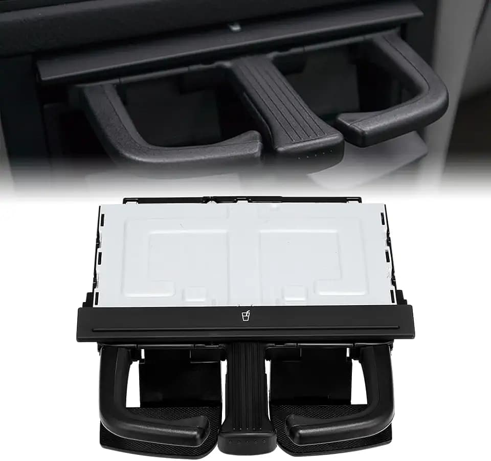 GEARMONSTER Getränkehalter Becherhalter 1J0858601D Mittelkonsole Flaschenhalter Kaffeehalter Cupholder für VW Bora Jetta Golf MK4 1999-2005