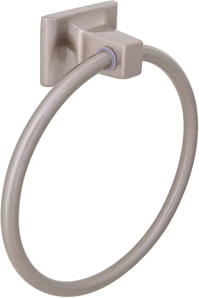 Design House Millbridge Towel Ring, Satin Nickel