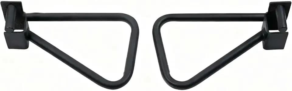 Fitvids Upgraded Adjustable Jammer Arms, Lever Arms, Monolift Attachments Rated 600 LB Per Arm, Fits Racks at All Post Sizes and Hole Sizes, Pair