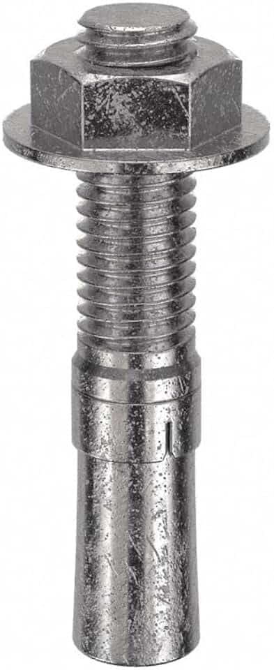 Red Head TruBolt 1/2 x 3-3/4" Heavy-Duty Wedge Concrete Anchors, 25 PCS