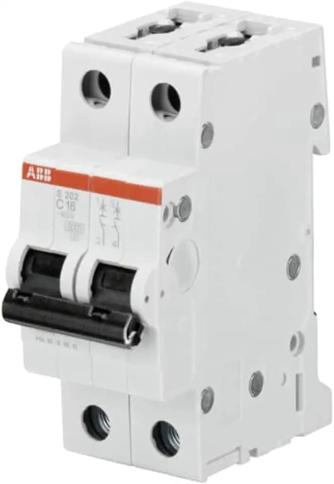 ABB S202 C32 Automatikschalter 6KA 2P, Weiß