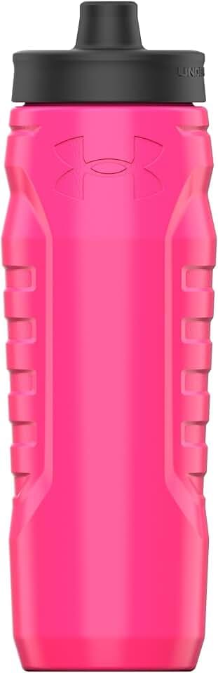 Under Armour 32oz Sideline Squeeze Bottle Hot Pink