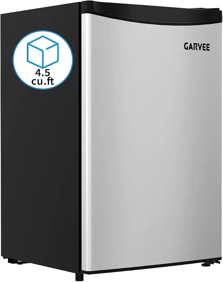 4.5 Cu.Ft Mini Fridge with Freezer, Large Cpacity & Energy-efficient System