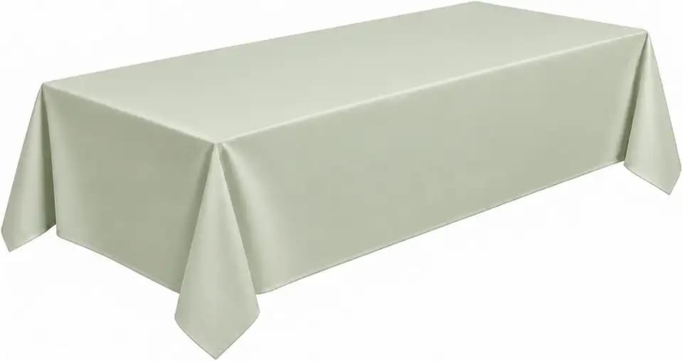 VidaFete Classic Series 1 Pack 60 * 120inch Sagegreen Rectangle Tablecloth