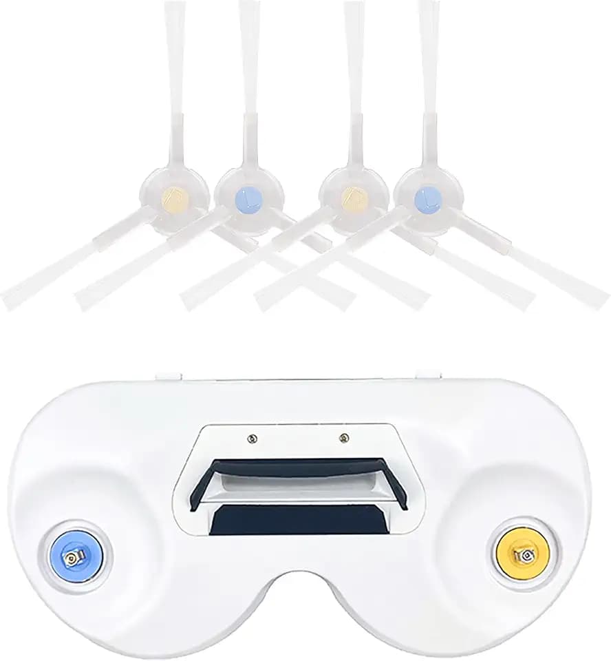 Replacement Side Brushes Holder Module Parts with 2 Pairs Side Brushes Compatible for NARWAL T10 J1 J2 Robot Vacuum Cleaner Accessories