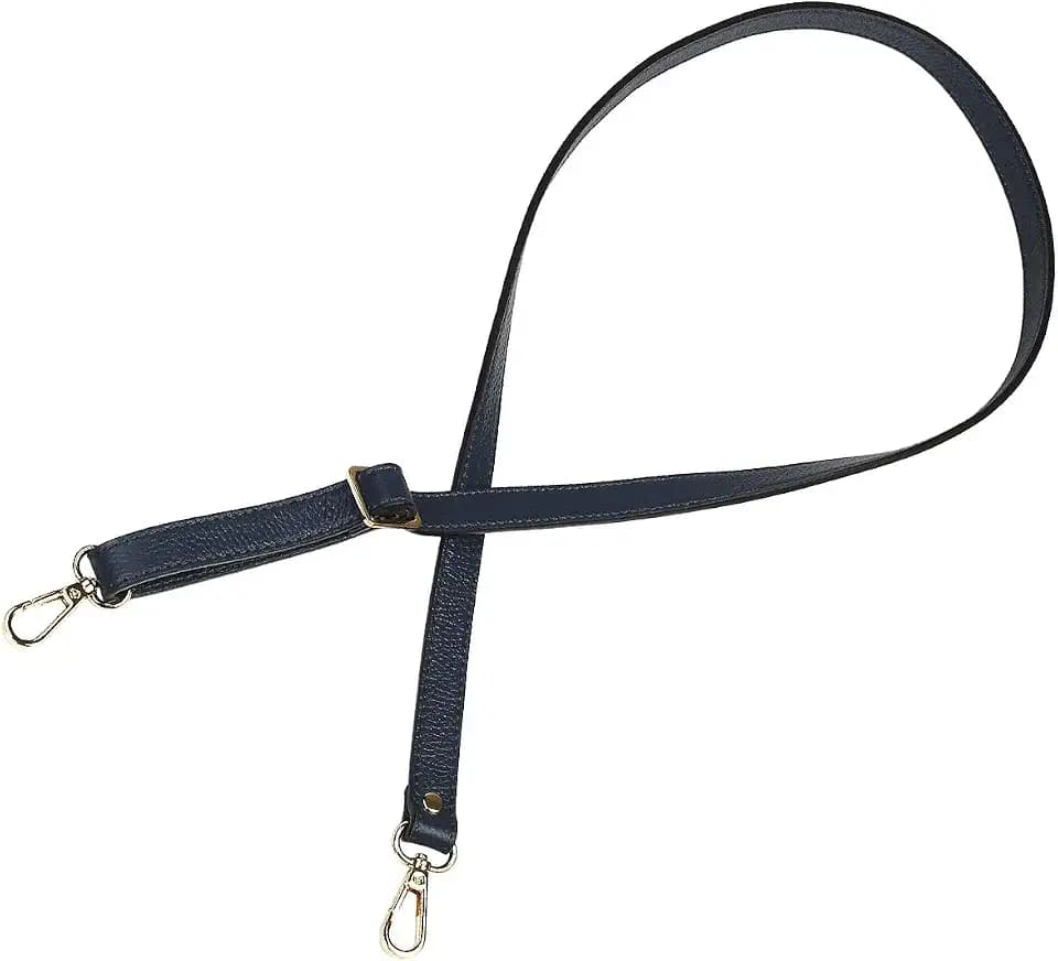 VanEnjoy Full Grain Genuine Leather Adjustable CrossBody Strap Replacement for Bag Purse, 0.7" Wide,26-51" Long