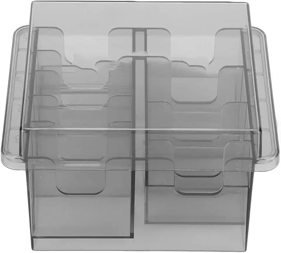 Clipper Comb Holder, Guide Comb Storage Box, Limit Comb Storage Box Salon Hair Clipper Positioning Caliper Comb Partition Organizer Case for Hair Trimmer(#1)