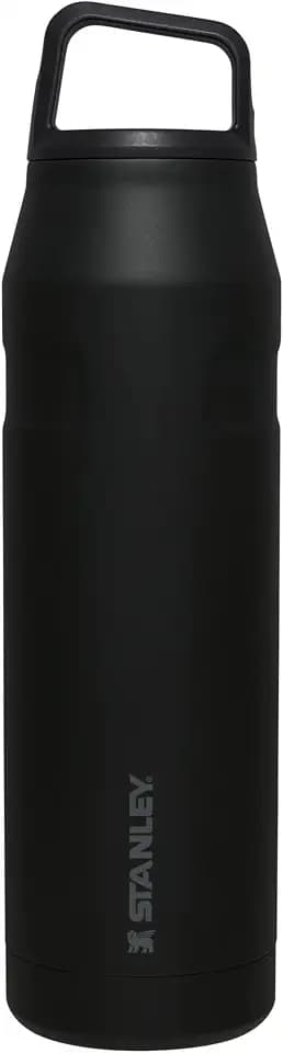 Stanley IceFlow Cap and Carry Water Bottle | Wide Mouth Twist Lid | Lightweight & Leakproof for Travel & Sports | Insulated Stainless Steel | BPA-Free