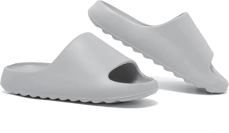 youermei Cloud Slides for Women and Men, Platform Slides, Shower Shoes