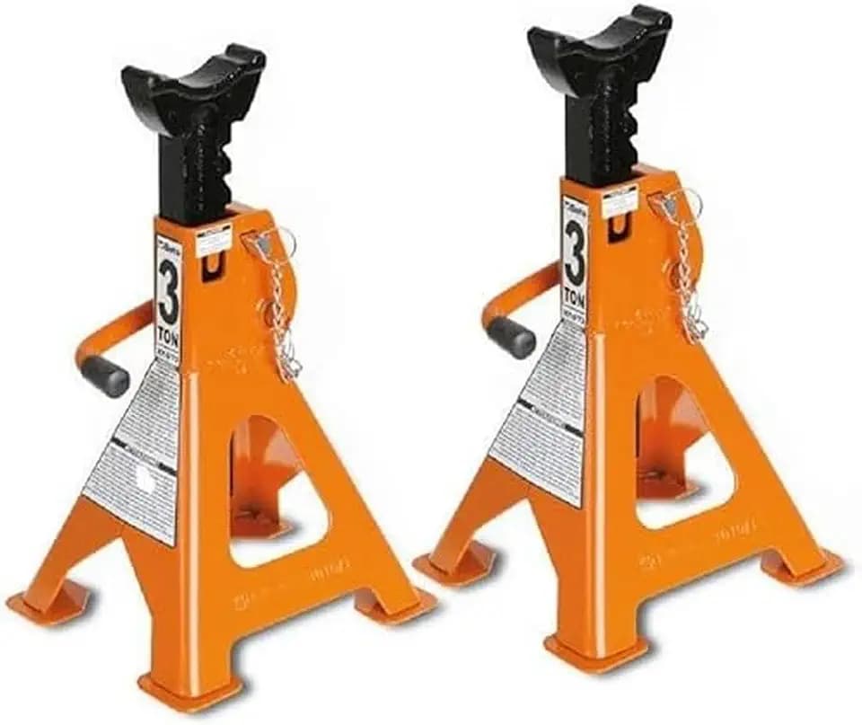 Beta 3010T Autoständer - Ein Paar 3-Tonnen-Autoständer, Maximale Kapazität 3000 kg, Verstellbare Höhe 285-430 mm, Länge 180 mm, Gewicht 7,5 kg
