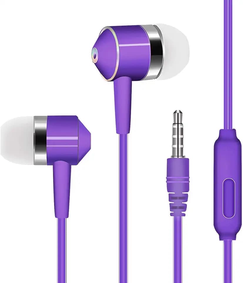 Kopfhörer Ohrhörer Ohrhörer Ohrhörer, Geräuschisolierung, High Definition, Stereo für Samsung, iPhone, iPad, iPod und 3,5-mm-Geräte
