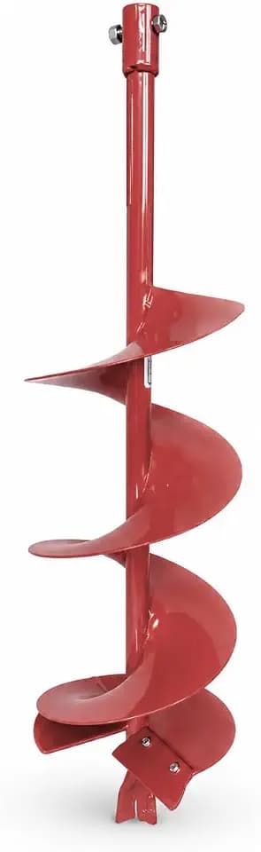 THUNDERBAY 10 Inch Diameter 36 Inch Long Earth Auger Bit with Fishtail Point for Decks, mailboxes, Fences, Tree Planting