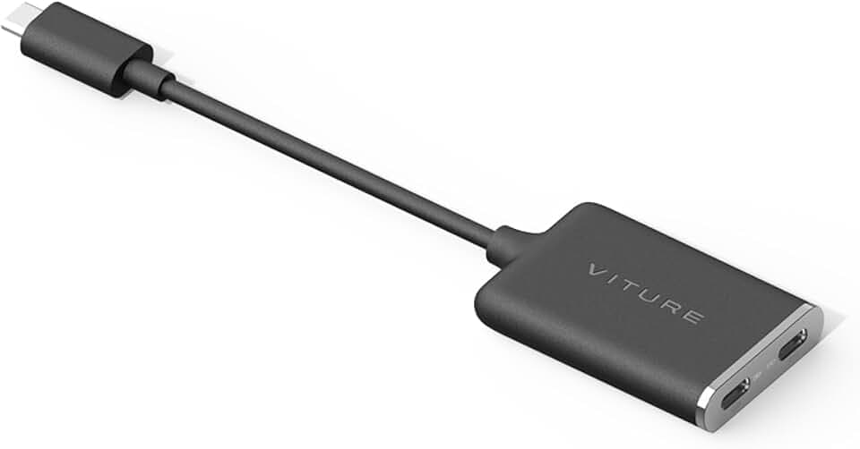 VITURE USB-C auf Brille und Ladeadapter, Laden und Spielen, Switch, Steam Deck